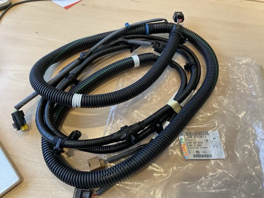Жгут проводов RENAULT TRAFFIC VAUXHALL MOVANO B MAIN WIRING BODY HARNESS 9316851 — фото лота 1