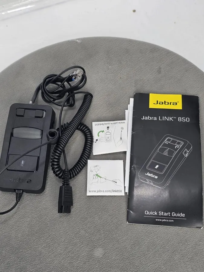 IP-телефон Jabra Link 850 850-09 Advanced Digital Telephone Headset Amplifier Gn — фото лота 1