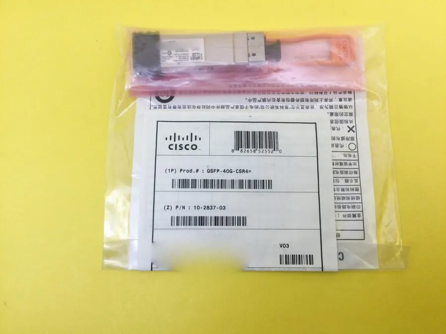 Трансивер CISCO QSFP-40G-CSR4 10-2837-02 40GBASE-CSR4 QSFP 850nm MMF QSFP transc