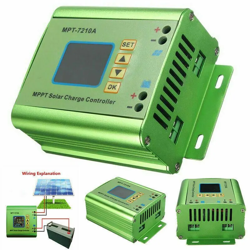 Аккумулятор LCD Display MPT-7210A MPPT and DC-DC Solar Panel Charge Controller 2