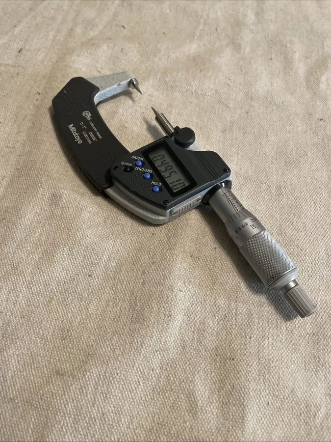 Микрометр Mitutoyo 342-351-30 Digimatic Point Micrometer 0"- 1"/25.4mm SPC IP65  — фото лота 1