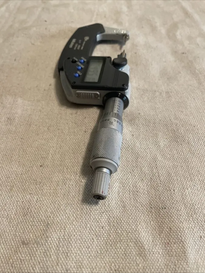 Микрометр Mitutoyo 342-351-30 Digimatic Point Micrometer 0"- 1"/25.4mm SPC IP65  — фото лота 2