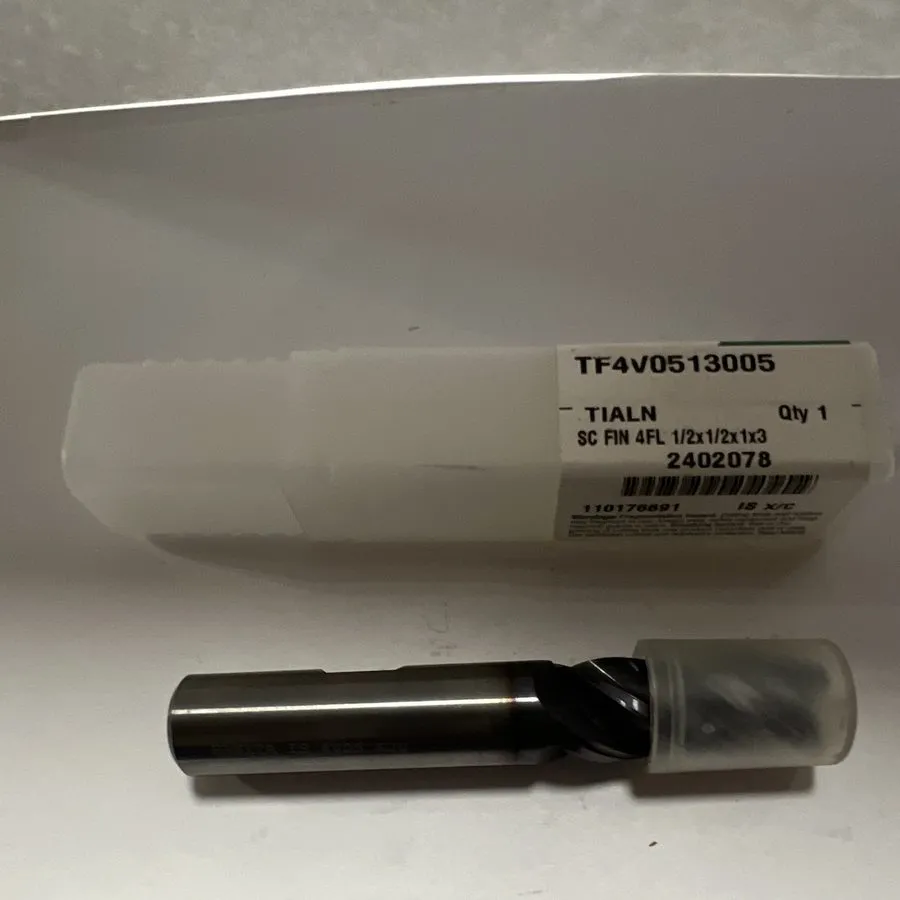 Режущий инструмент WIDIA Hanita TF4V0513005 Solid Carbide 4-Flute End Mill 1/2in