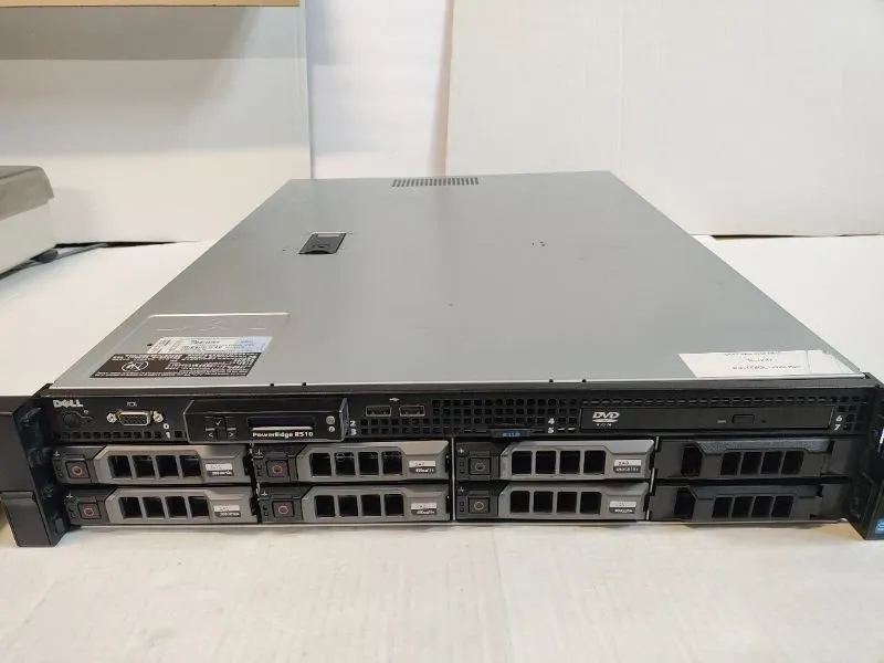 Сервер Dell PowerEdge R510 2U Server 8-Bay