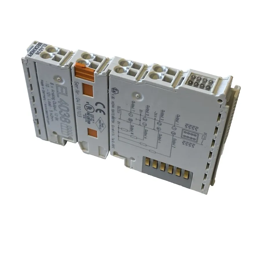 Модуль ввода-вывода Beckhoff EL4038 Analog Output EtherCAT Terminal — фото лота 1
