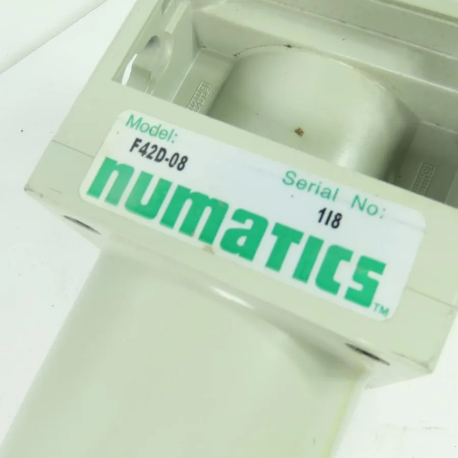 Фильтр Numatics F42D-08 Pneumatic Particulate Filter 1" NPT