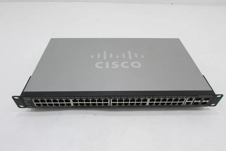 Коммутатор Cisco SG500-52-K9 V02 52-Port Gigabit POE Stackable Managed Switch