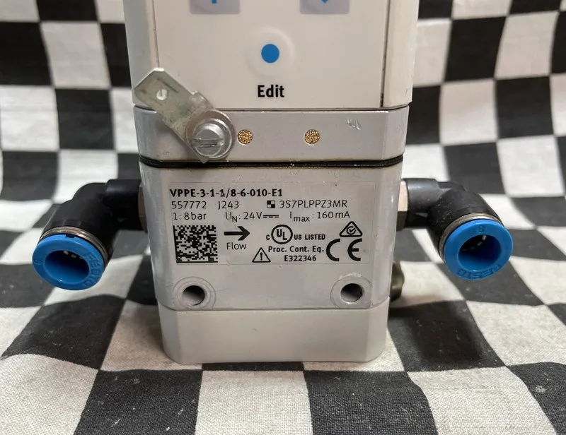 Трубопроводная арматура Festo VPPE-3-1-1/8-6-010-E1 557772 Pressure Regulator Br