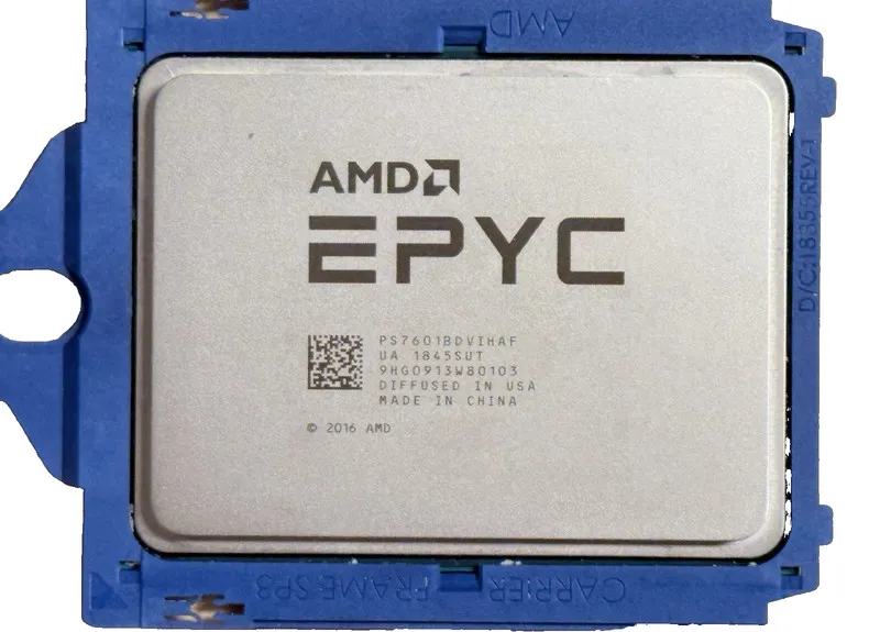 Процессор AMD EPYC 7601 CPU Socket SP3 32 Cores 64 Threads 2.2GHz 64MB L3 Cache 