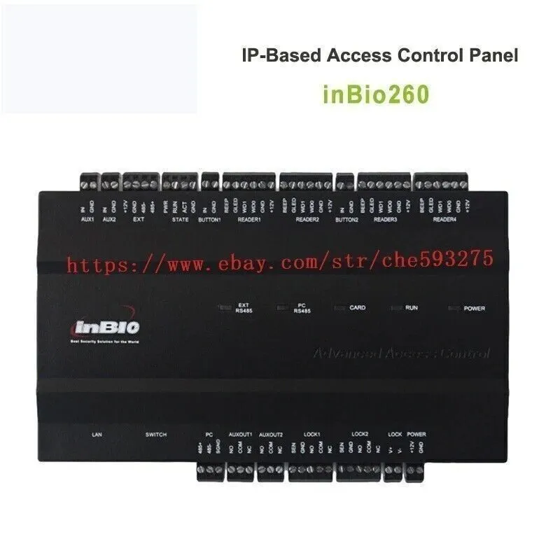Оборудование видеонаблюдения ZKTeco InBio260 Pro Tcp/Ip Door Access Control Pane