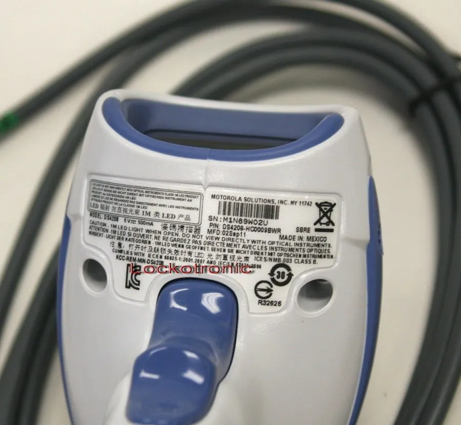 Сканер штрих-кода Motorola Zebra Symbol Barcode Scanner DS4208-HC0009BWR USB Bla