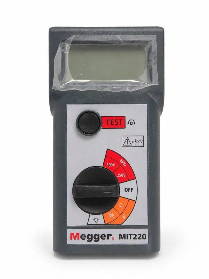 Тестер Megger MIT220 Insulation & Continuity Tester with Case + Leads
