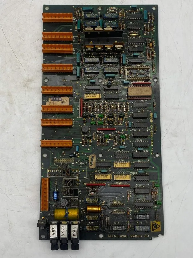Климатическое оборудование ALFA-LAVAL 550557-80 Printed Circuit Card 8592 040-62