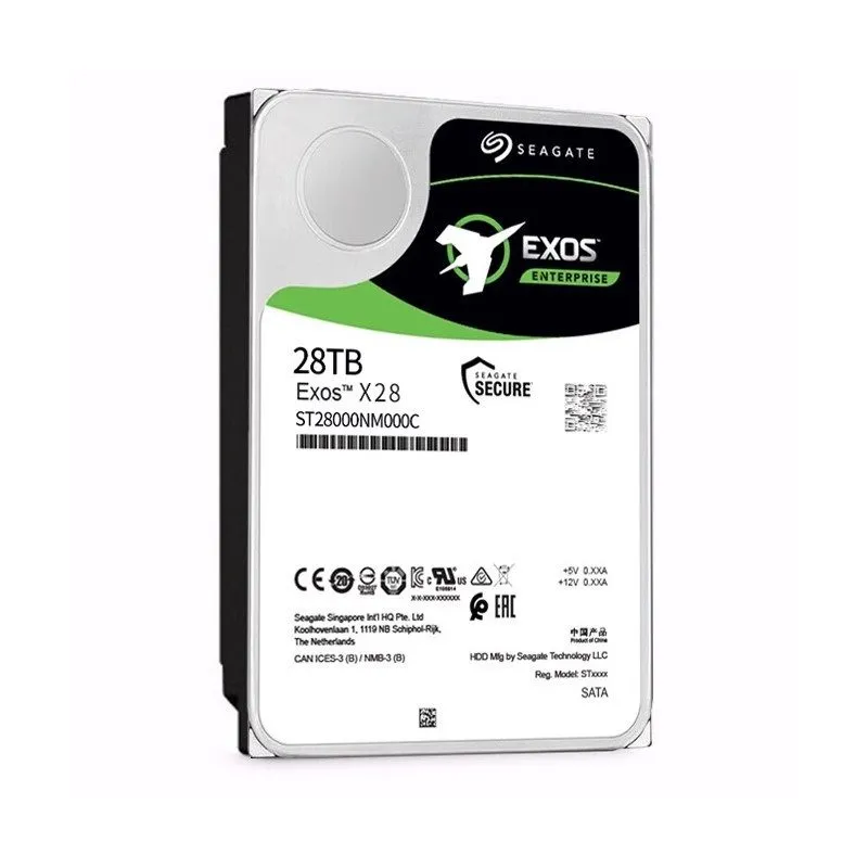 Жёсткий диск ST28000NM000C Seagate Exos 28TB 3.5" SATA 7200RPM 512MB Enterprise