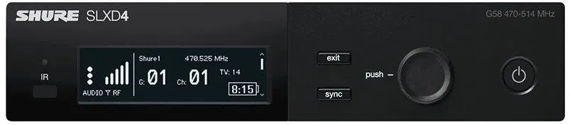 Радиосистема Shure SLXD24/N8SB Digital Wireless Microphone System G58 — фото лота 2
