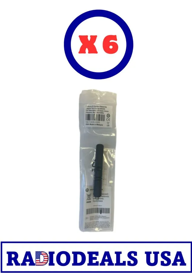 Антенна 2 x Motorola DP3661E VHF Radio MDH69JDQ9RA1AN & PMAD4147 Antenna only