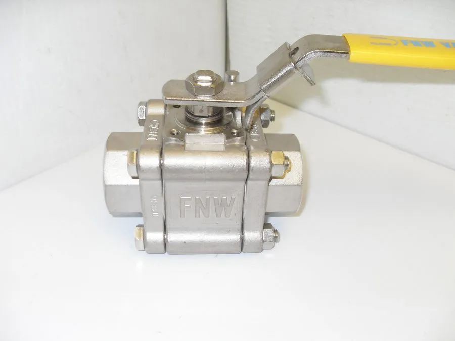 Клапан KF HALE 1" NACE CF8M FULL PORT STAINLESS STEEL 2000WOG BALL VALVE SS