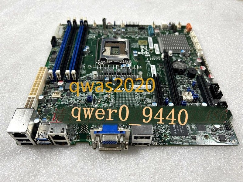 Материнская плата Supermicro X11SSZ-F LGA 1151 Micro-ATX Server Motherboard DDR4