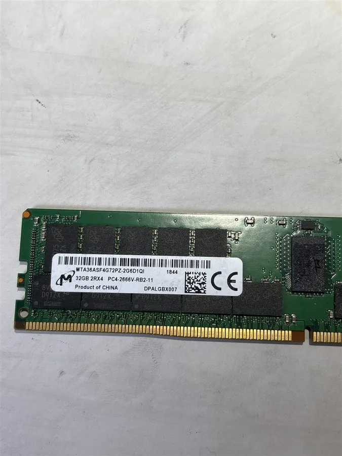 Модуль памяти Micron 32GB PC4-2666V 2Rx4 DDR4-2666 ECC RDIMM MTA36ASF4G72PZ-2G6D