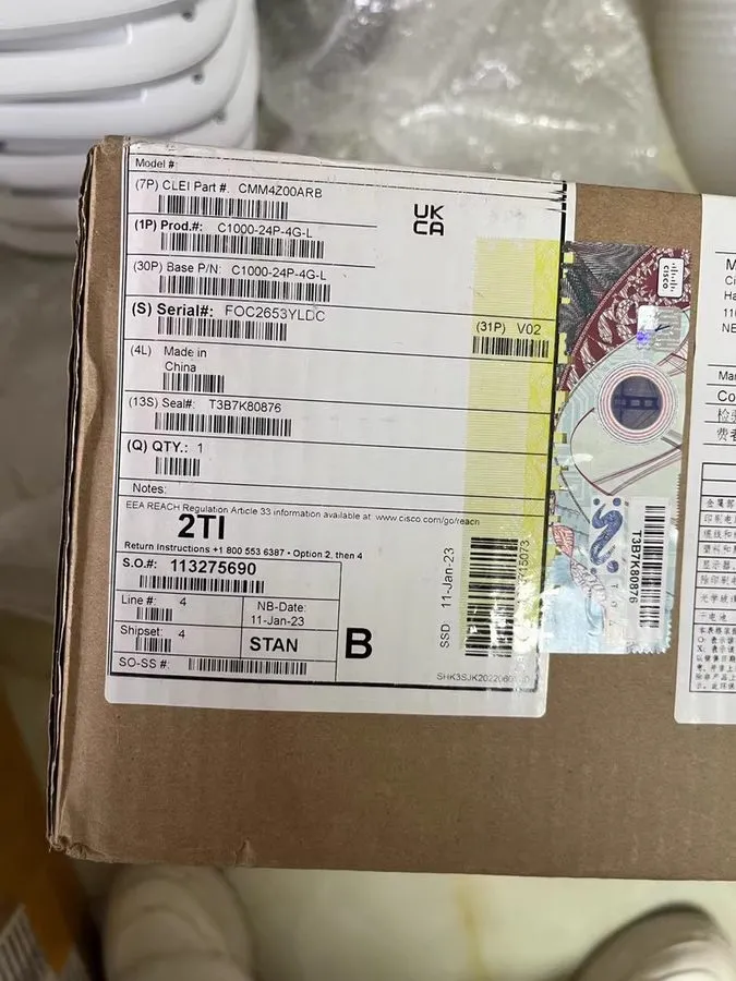 Коммутатор C1000-24P-4G-L Catalyst 1000 24-Port Gigabit PoE+ Switch 4x1G SFP 195