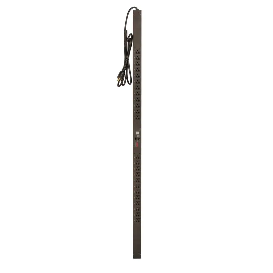 Блок розеток PDU APC AP7830 Rack PDU, Metered, 0U, 20A, 1920VA, 120V, Output: 5-