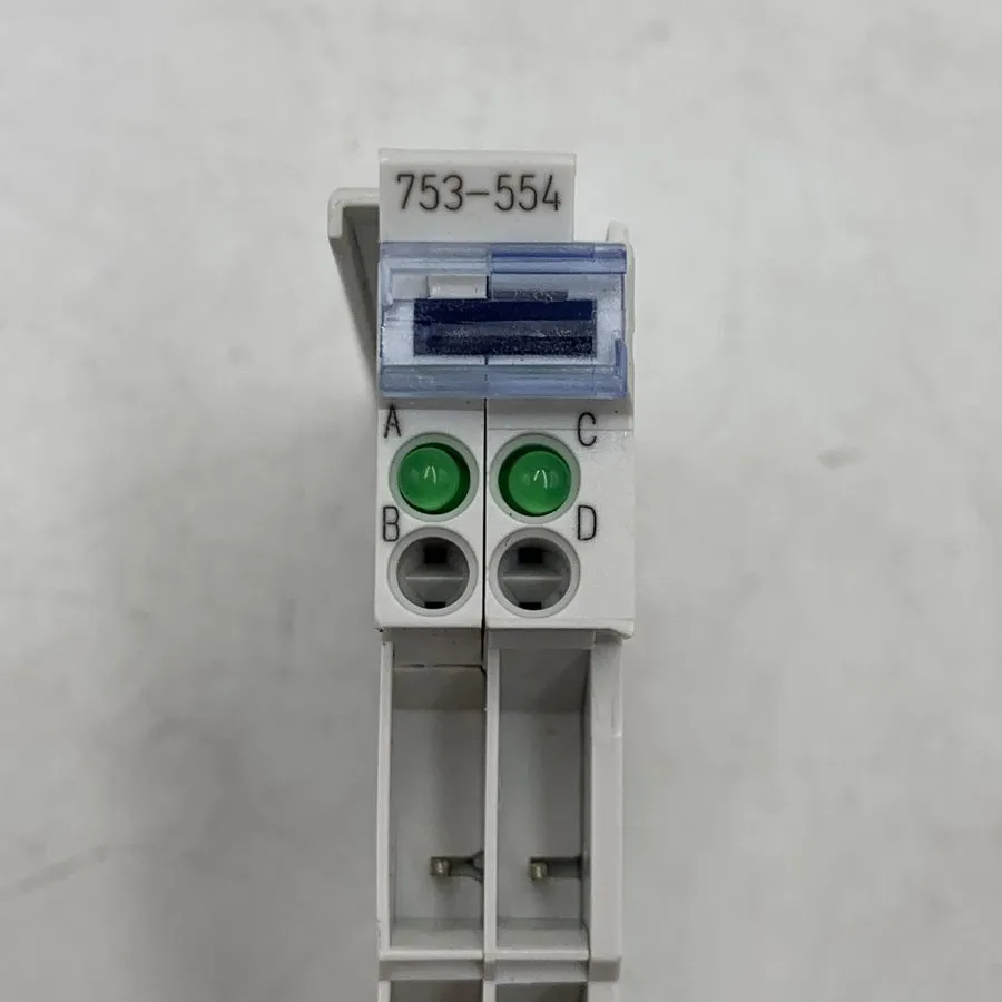 Модуль ввода-вывода WAGO 753-554 2-Channel Analog Output Module 4–20 mA