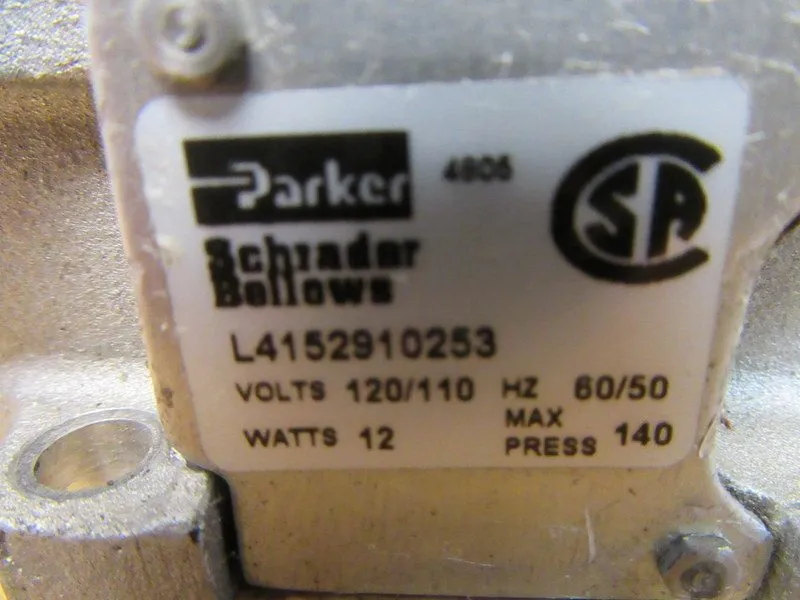 Электромагнитный клапан Parker L4152910253 Solenoid Valve 120VAC Pneumatic