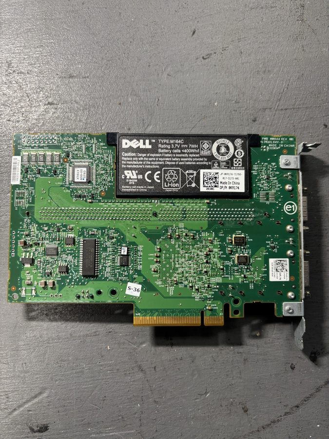 Контроллер Dell E2K-UCP-60 (A) Dell PERC 6/E SAS Raid Controller Card with 512MB