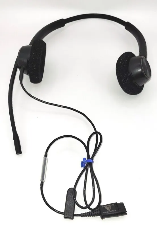 VoIP-шлюз PLANTRONICS ENCOREPRO HW520 NOISE-CANCELLING QD WIRED HEADSET 89434-01