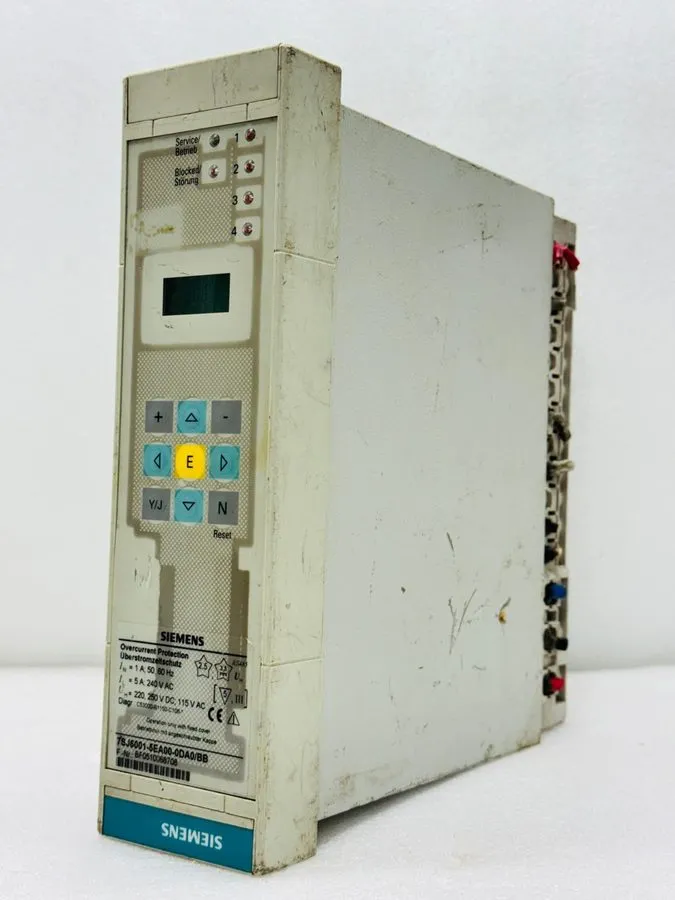 Реле защиты SIEMENS 7SJ6001-5EA00-0DA0/BB Over Current Protection Relay 240VAC