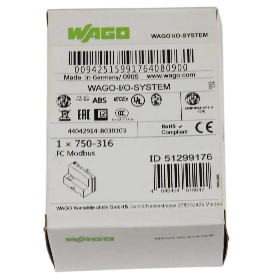 ПЛК WAGO 750-316 Module PLC