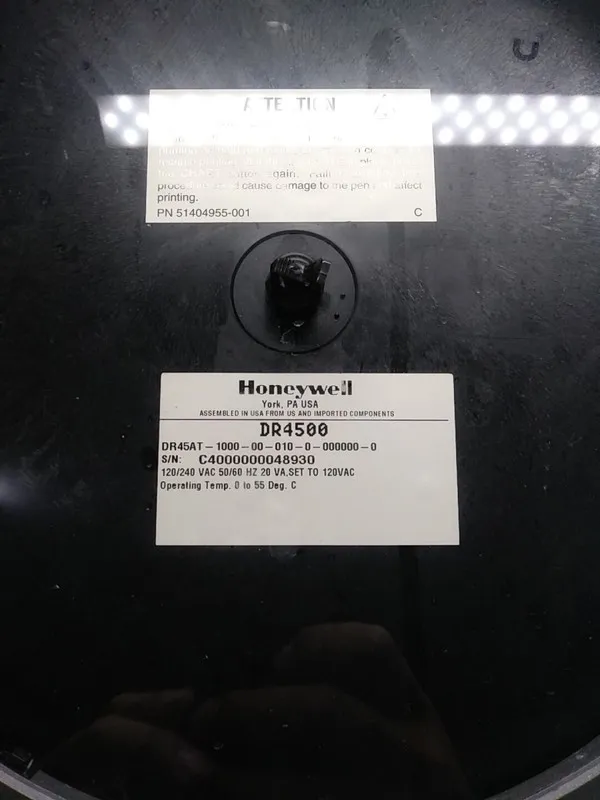 Регистратор Honeywell DR4500 DR45AT-1110-00-000-0-00000E-0 120/240VAC Chart Reco