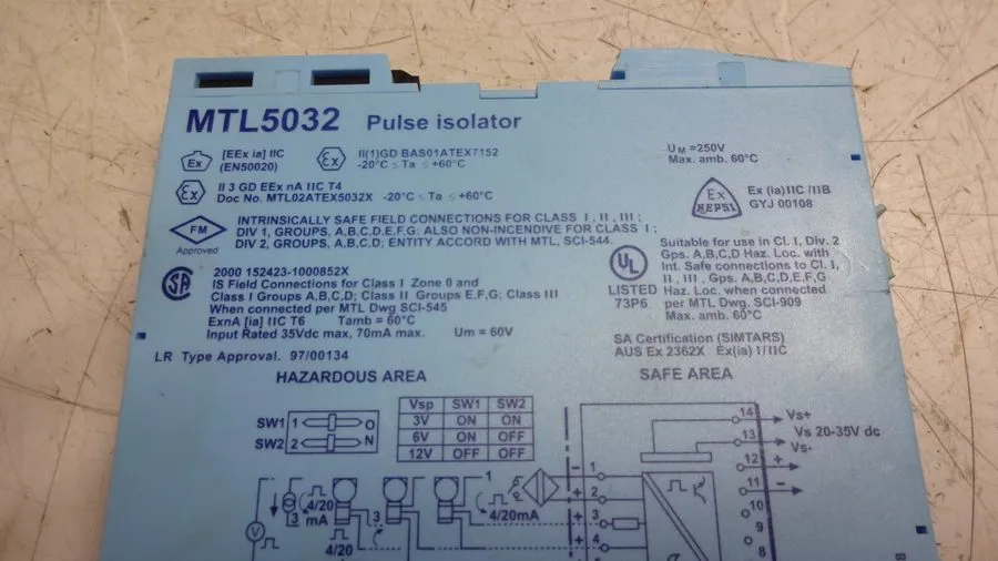 Датчик MTL MTL5032 Pulse Isolator