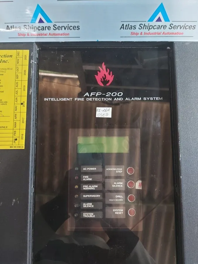 Оборудование пожарной сигнализации NOTIFIER AFP-200 INTELLIGENT FIRE DETECTION A