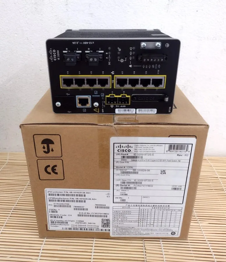 Коммутатор Cisco IE-3200-8T2S-E Catalyst IE3200 Network Essentials