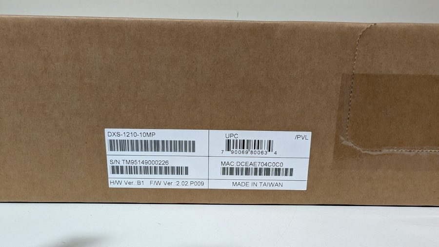 Фото лота DXS-1210-10MP от продавца №44982