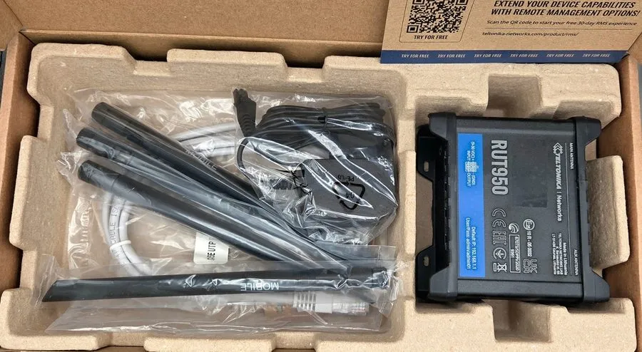 Маршрутизатор RUT950 TELTONIKA ROUTER4G LTE