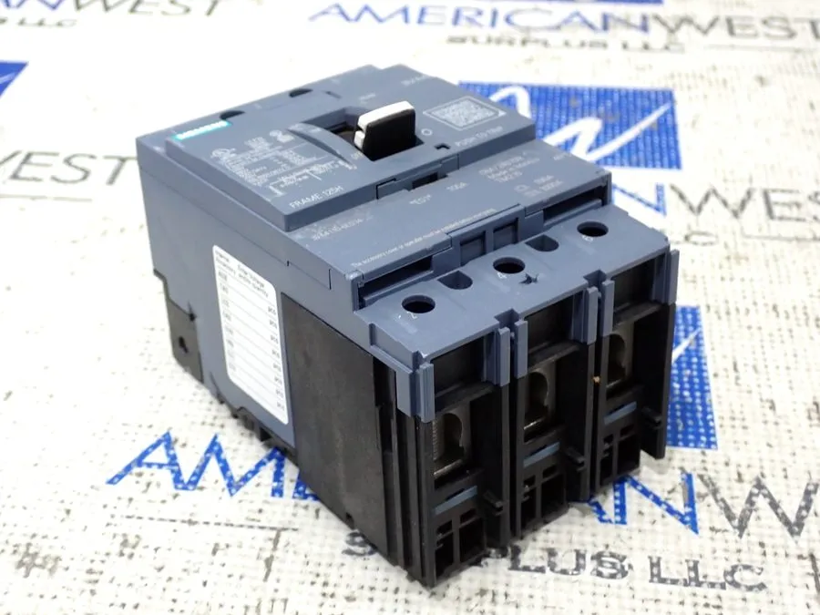 Автоматический выключатель Siemens 3VA4110-6ED34-0AA0 100 Amp 600Y/347 VAC 3 Pol