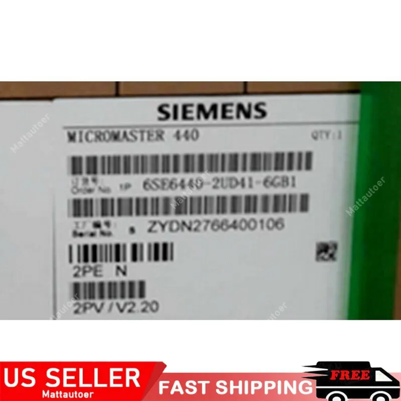 Частотный преобразователь Siemens 6SE6440-2UD41-6GB1 MICROMASTER440 without filt