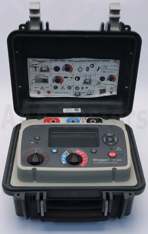 Тестер Megger S1-568 Insulation resistance tester Megger — фото лота 2