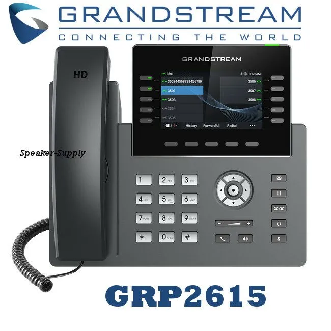 IP-телефон Grandstream GRP2615 10-Line 5 SIP Office IP Phone PoE Bluetooth