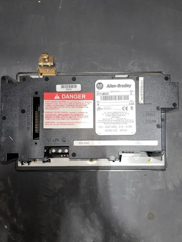Панель оператора ALLEN BRADLEY 2711-B6C8 SER B FRN 4.44 PANELVIEW 600 OPERATOR P