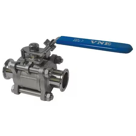 Клапан Vne Eg90cc-62.5 2-1/2" Clamp Stainless Steel Sanitary Ball Valve..NEW..