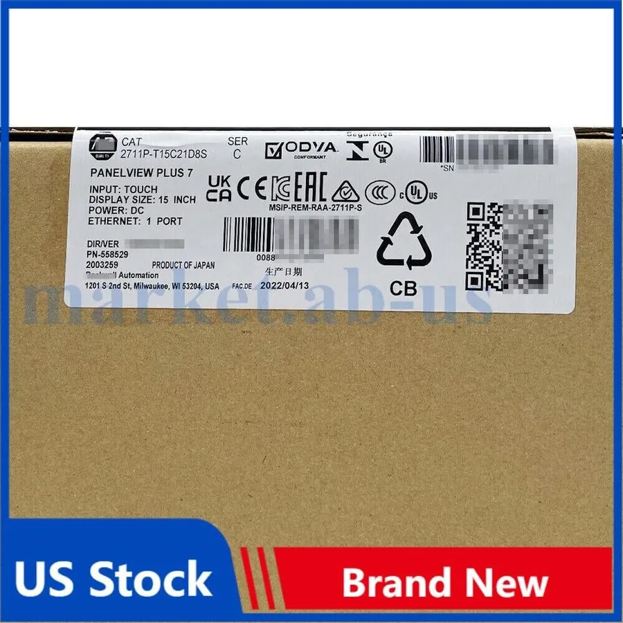 Панель оператора AB2711P-T15C21D8S HNI PanelView Plus 7 Standard Terminal USA