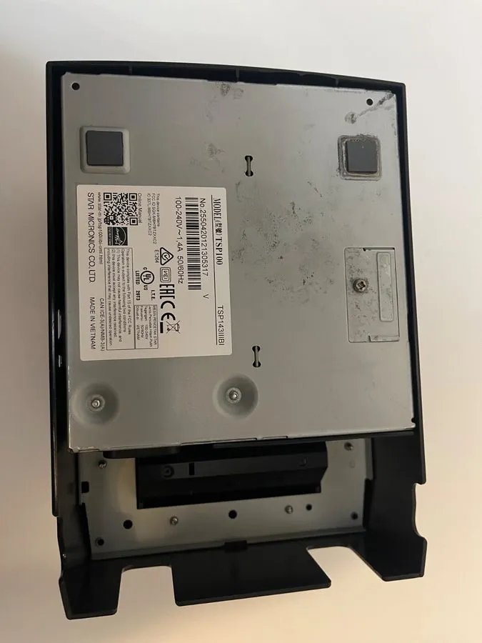 Принтер чеков STAR TSP100 Thermal POS Receipt Printer TSP143IIIBI GY US BLUETOOT — фото лота 2