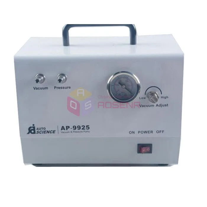 Насос 220V Handheld Lab Oil Free Diaphragm Vacuum Pump Ap-9925 25L/M Pressure Ad