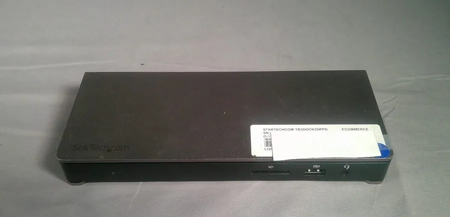 Док-станция STARTECHCOM TB3DOCK2DPPD NO POWER CORD INCLUDED