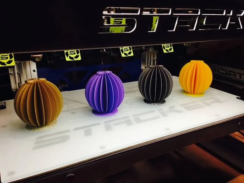 3D-принтер 3d printer Stacker 500, Blue, 34.5x30x24in, never been — фото лота 1