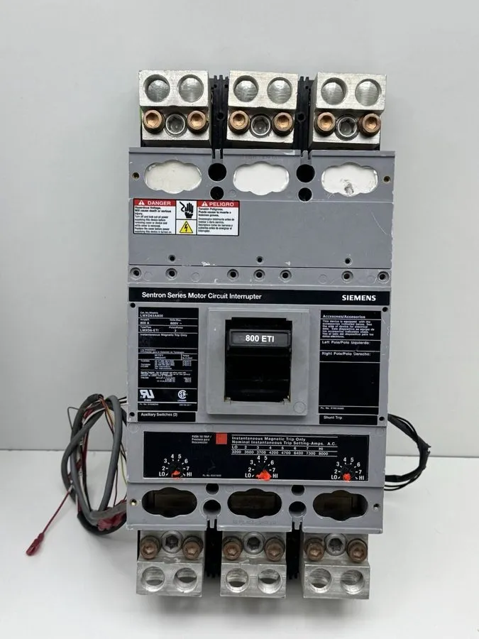 Автоматический выключатель Siemens LMXD63A800 Sentron Breaker 800 AMP, 3-Pole, 6
