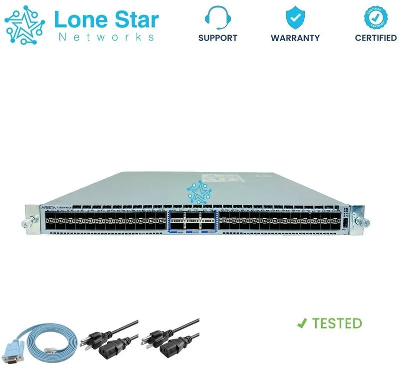 Коммутатор Arista DCS-7280SR-48C6-F Switch 48x 10Gb SFP+ & 6 x 100Gb QSFP28 Port — фото лота 3